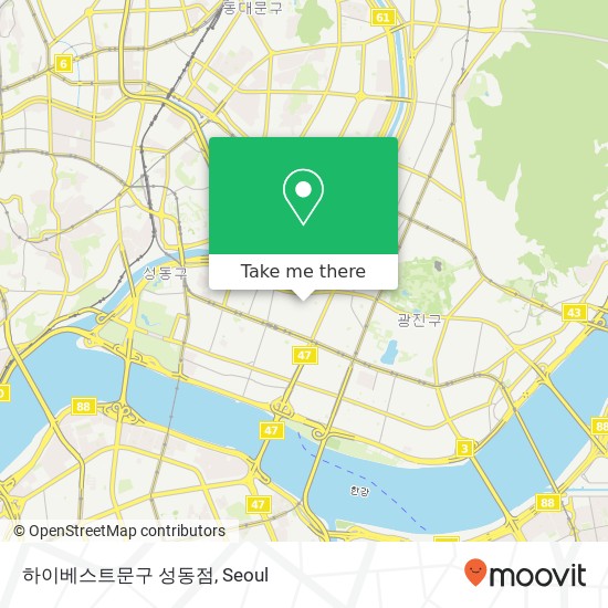 하이베스트문구 성동점 map