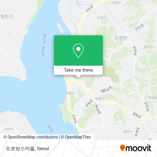 프로방스마을 map