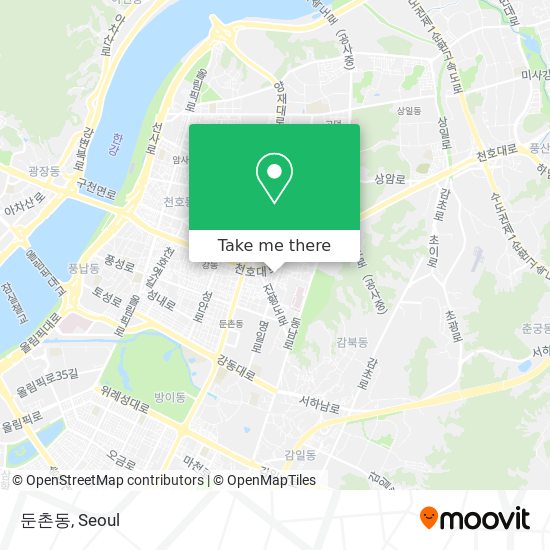 둔촌동 map