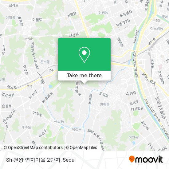 Sh 천왕 연지마을 2단지 map