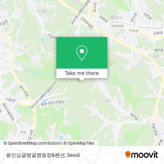 용인싱글벙글캠핑장&펜션 map