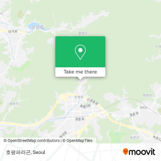 호평파라곤 map