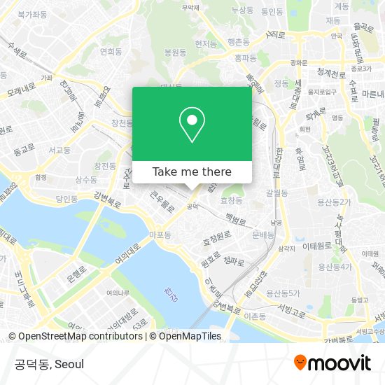 공덕동 map