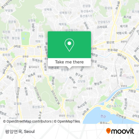 평양면옥 map