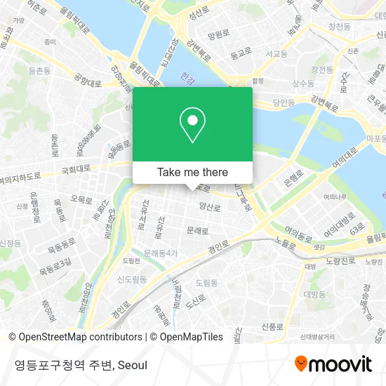 영등포구청역 주변 map