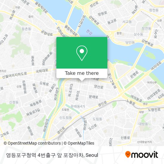 영등포구청역 4번출구 앞 포장마차 map