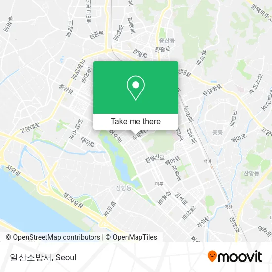 일산소방서 map