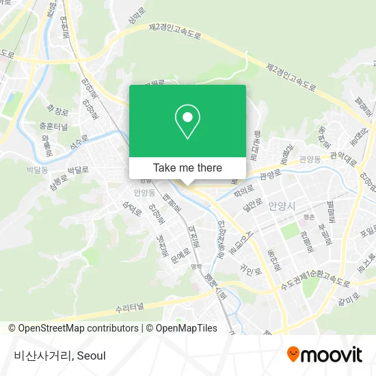 비산사거리 map