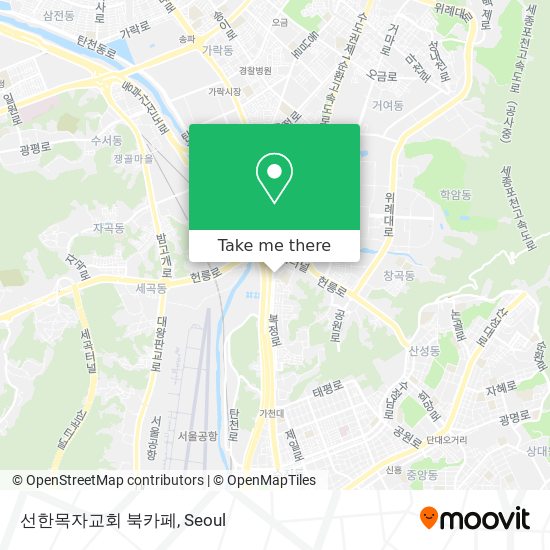 선한목자교회 북카페 map