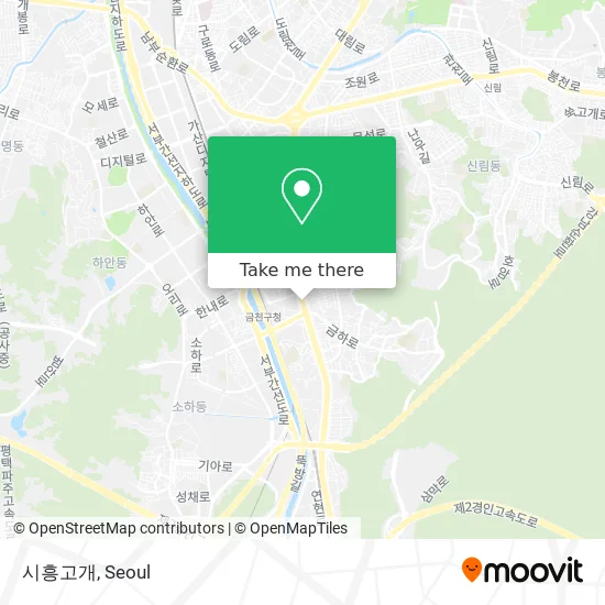 시흥고개 map
