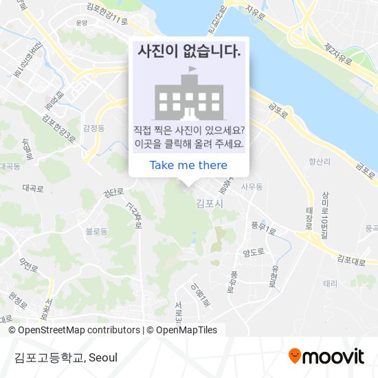 김포고등학교 map