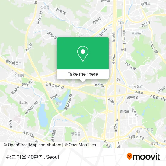 광교마을 40단지 map