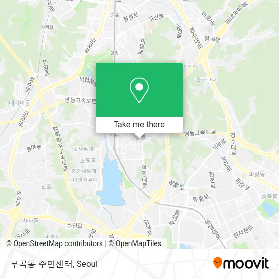 부곡동 주민센터 map