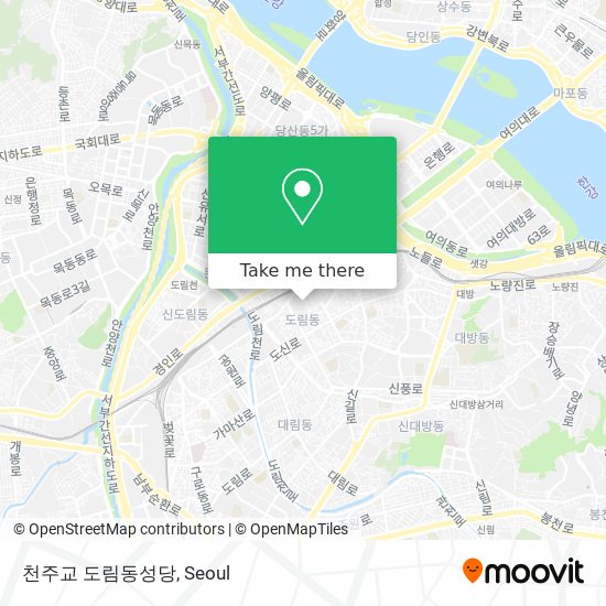 천주교 도림동성당 map