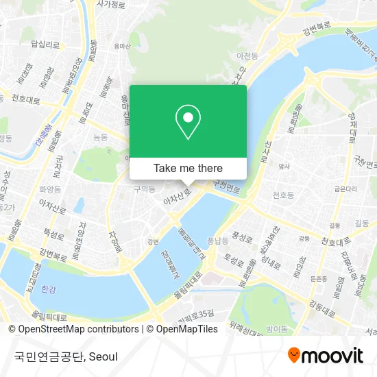 국민연금공단 map