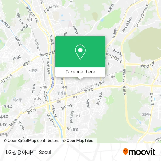 LG쌍용아파트 map