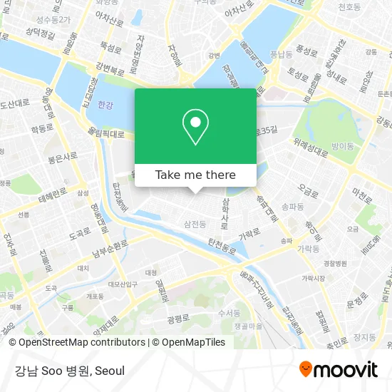 강남 Soo 병원 map