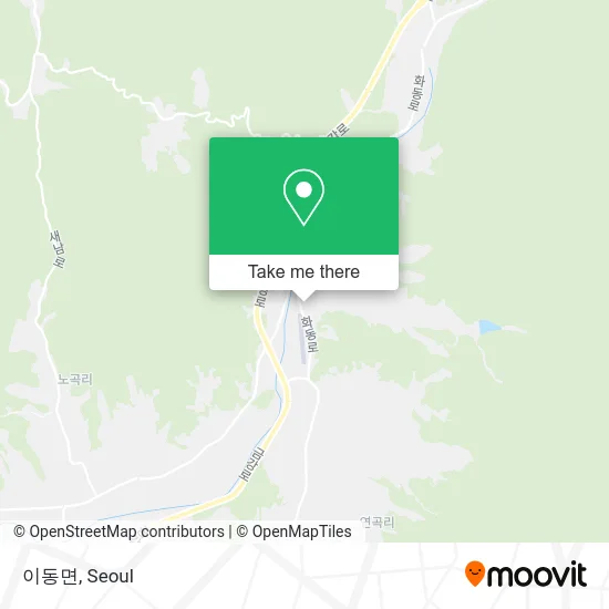 이동면 map