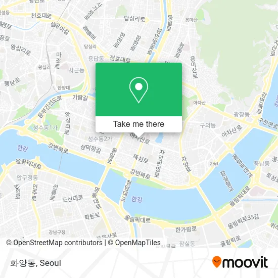 화양동 map