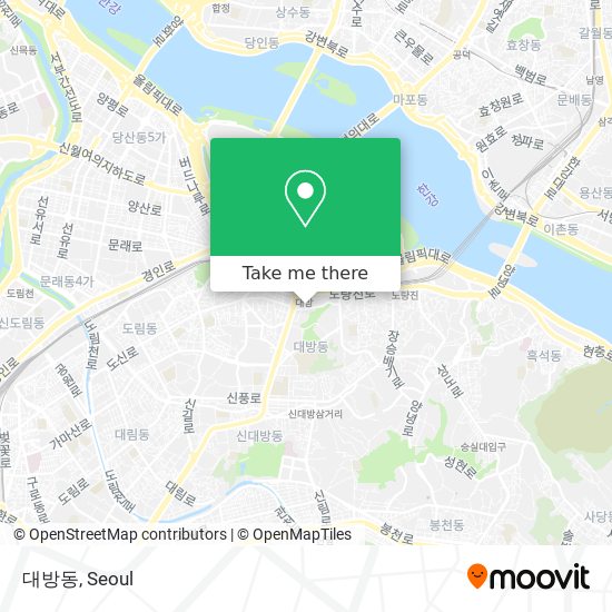 대방동 map