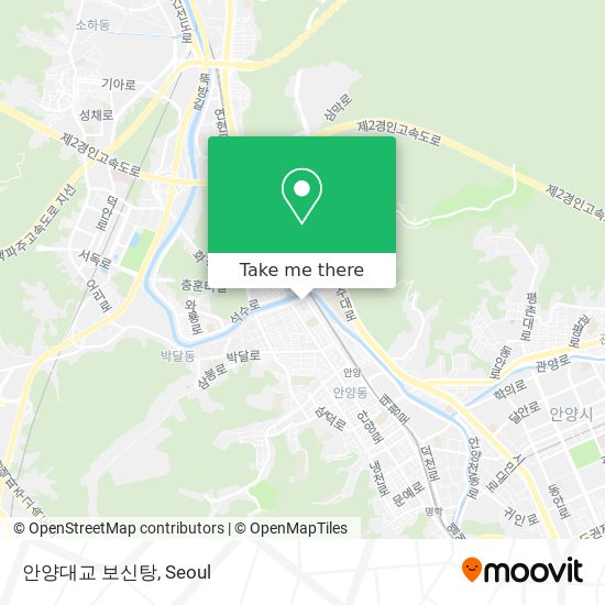 안양대교 보신탕 map