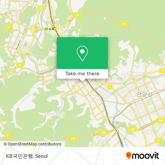 KB국민은행 map