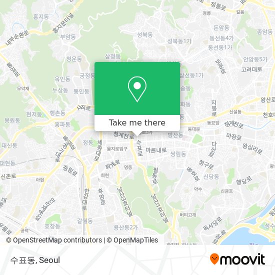 수표동 map