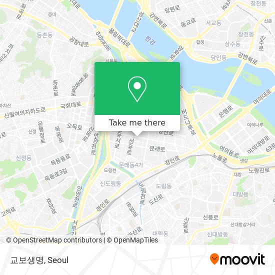 교보생명 map