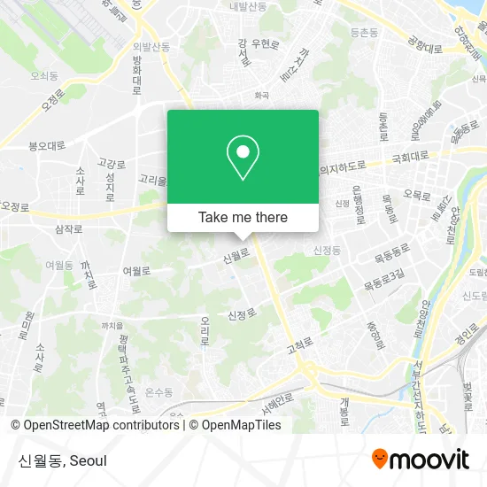 신월동 map