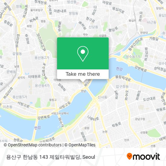 용산구 한남동 143 제일타워빌딩 map