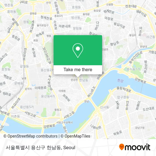서울특별시 용산구 한남동 map