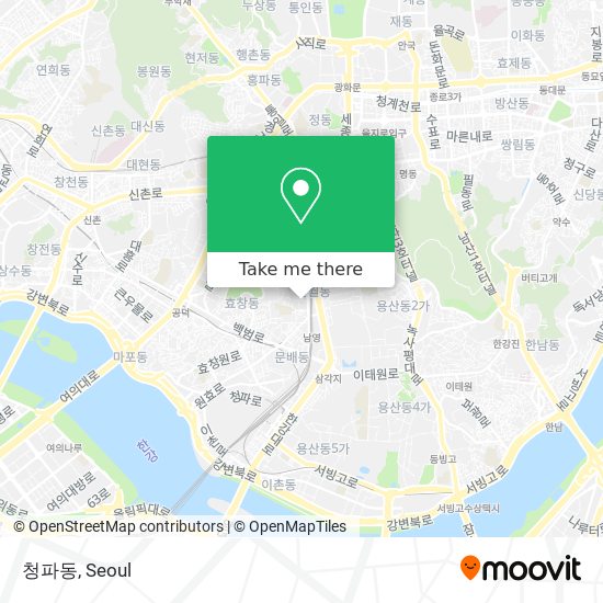 청파동 map