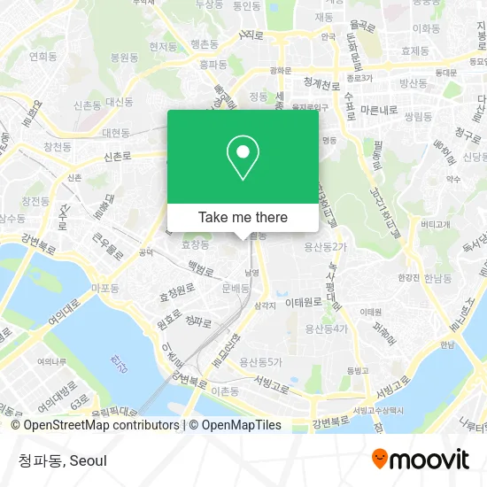 청파동 map