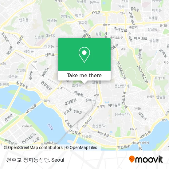 천주교 청파동성당 map