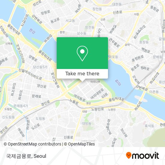 국제금융로 map