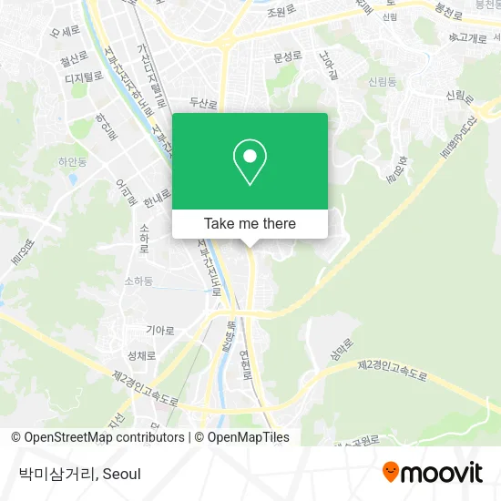 박미삼거리 map