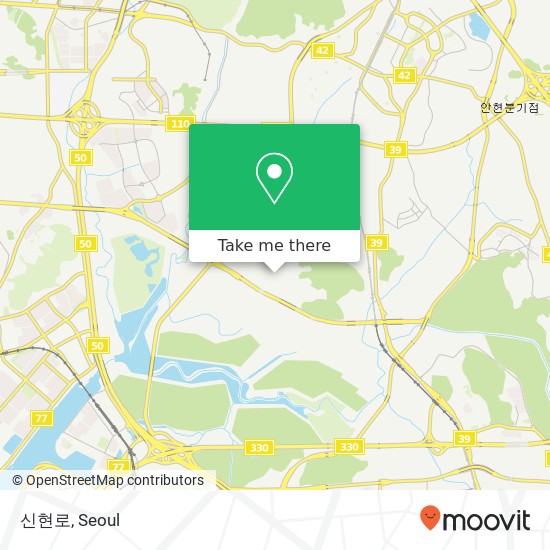 신현로 map