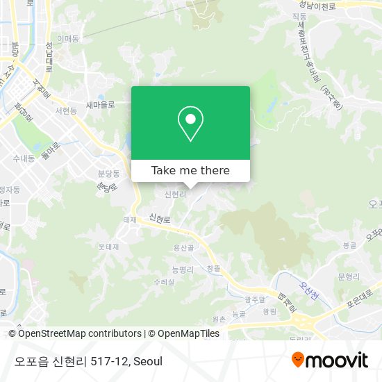 오포읍 신현리 517-12 map