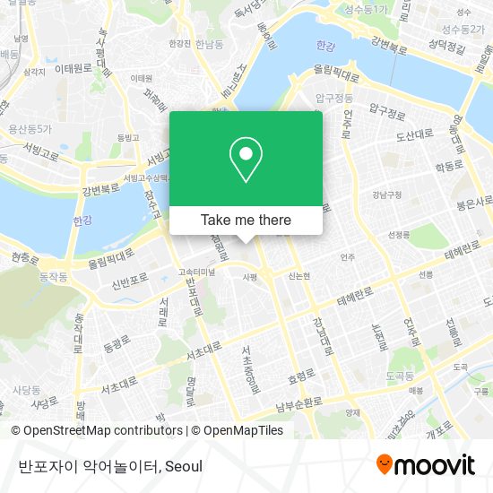 반포자이 악어놀이터 map