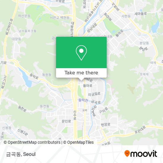 금곡동 map