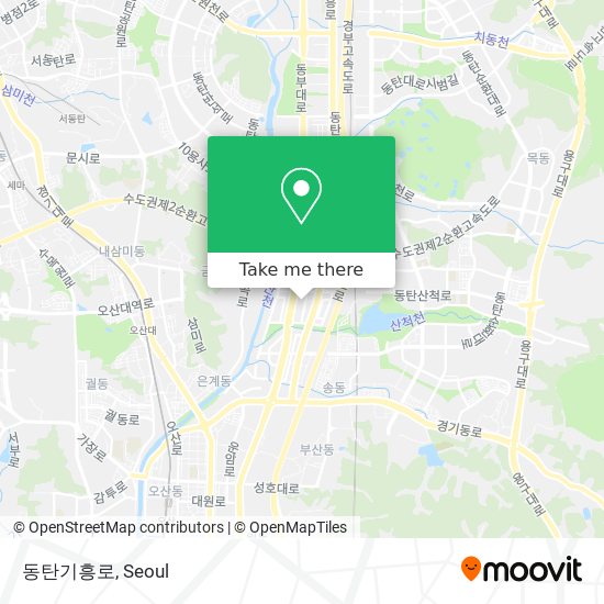 동탄기흥로 map