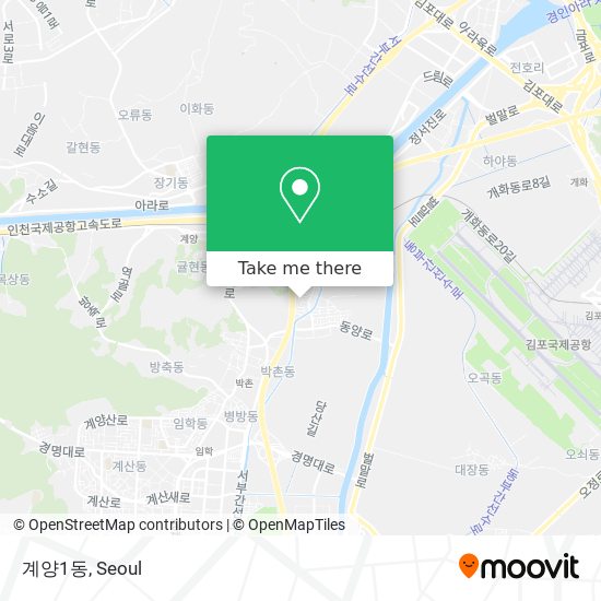 계양1동 map