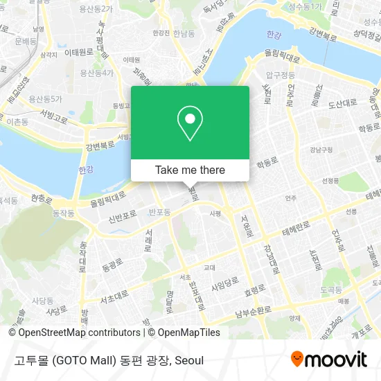 고투몰 (GOTO Mall) 동편 광장 map