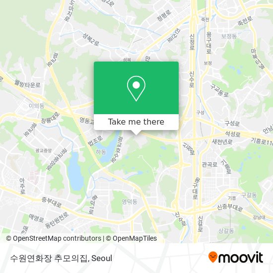 수원연화장 추모의집 map