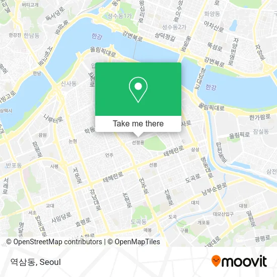 역삼동 map