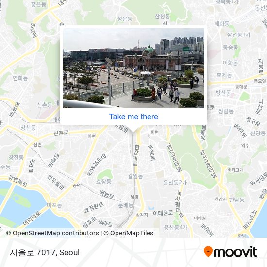 서울로 7017 map