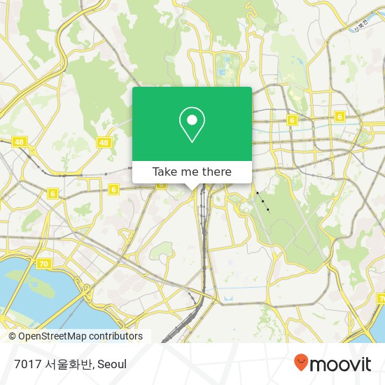 7017 서울화반 map