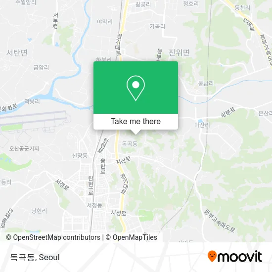 독곡동 map