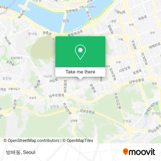 방배동 map