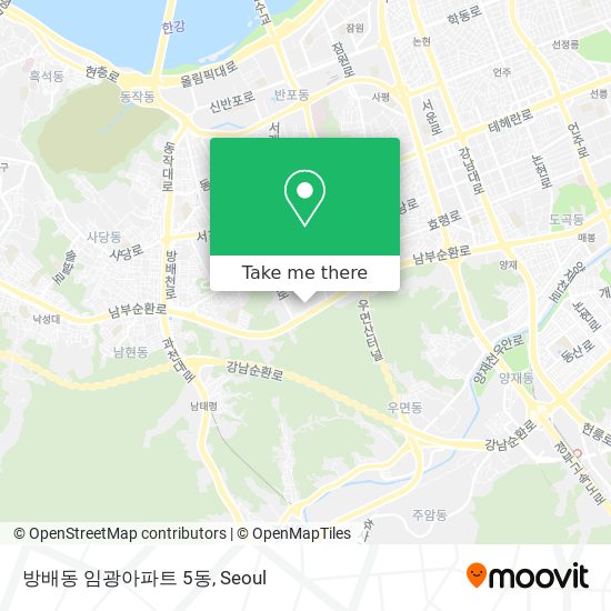 방배동 임광아파트 5동 map